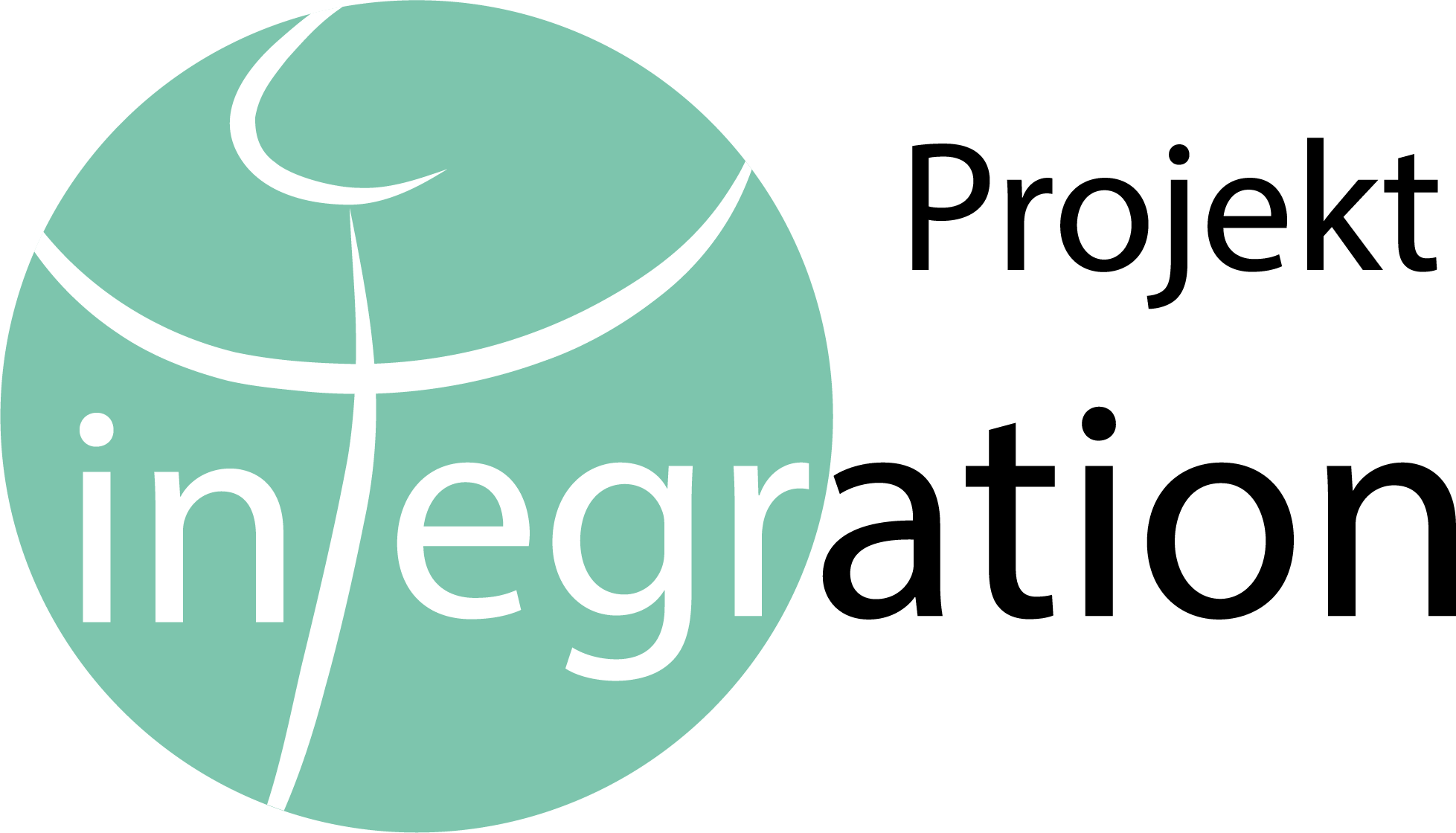 Logo mit Schrift: Projekt Integration